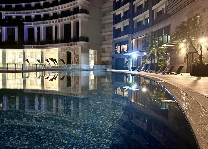 Aparthotel Sky Piea At Knightsbridge Residences - With Gym Sauna Pool Manila