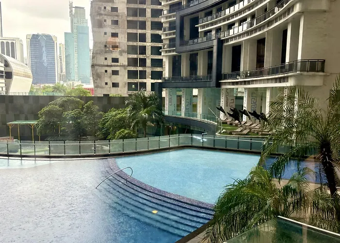 Sky Piea At Knightsbridge Residences - With Gym Sauna Pool Manila