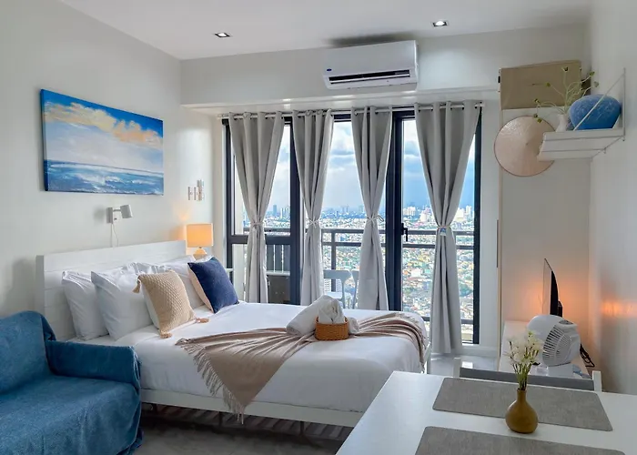 Sky Piea At Knightsbridge Residences - With Gym Sauna Pool Aparthotel Manila